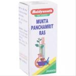 Baidyanath (Jhansi) Mukta Panchamrit Ras Tablet Ayurvedic Medicine (1 Pack, 10 Tablets in Each Pack)