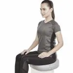 Vissco Coccyx Cushion Seat, Round Ring Cushion Pillow For Piles Reliever, Lower Back Pain, Sciatica used in Office Chairs, Car Seat - Universal (Grey)