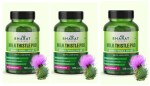BHARAT AYURVEDA Milk Thistle Extract Capsule For Liver With 1000 MG |Liver Detox Supplement For Men And Women For Healthy Liver | Fights Fatty Liver | Boost Metabolism | Pack of 3 (120 Capsules)