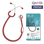 Qanta Stethoscope FOCUS (Red) With Aluminium Anodized Chest Piece
