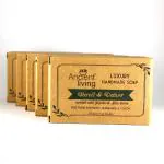 Ancient Living Neroli & Vetiver Luxury Handmade Soap | Set of 3| Each 100Grams