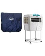 Havai Blue Plastic Cover Symphony Jumbo 45 Litre Window Cooler (61 x 50.5 x 57cm)