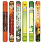 HEM Fruit Collection Incense sticks combo Pack of 6 (20 pcs Each)