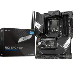 MSI PRO Z790-A Motherboard WiFi ATX Gaming MSI Motherboard - Powerful Performance, Reliable Connectivity, Sleek Design, Supports Intel Core 12th & 13th Gen Processors, 9+1+2 Phase 105A SPS, DDR5 Boost