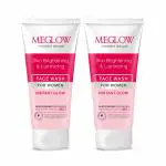 Meglow Women Instant Glow Facewash -100gm (Pack of 2)