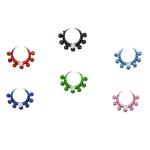 Comet Busters Fancy Moon Bindis With Stone (BIN1111) Pack of 1