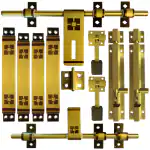 CIRCLE Double Door KIT Stainless Steel|Door Fittings Ful Accessories Set|Gate Hardware