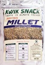 Kwik Snack Foxtail Millets Unpolished Pouch 200 GM