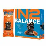 IN2 Dark Choco, Almonds & Sea Salt Balance Bar 40G X Pack Of 6 X Pack Of 1