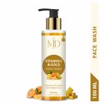 MD COSMETIC Vitamin C & Gold Face Wash For Men & Women (Pack of 1)