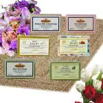 Herbal Khadi Natural Herbal aloevera Lemongrass soap, khadi natural Multani Mitti Neem tulsi handmade soap, Rose water herbal soaps for bath, herbal soap for skin whitening, herbal khadi aloevera soap pack of 6 (750 g)