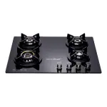 Greenchef GHT Auto Ignition Glass Hob Top 4 Burner Gas Stove