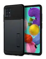 Spigen Metal Slate Polycarbonate Slim Armor Back Cover Case For Samsung Galaxy A51