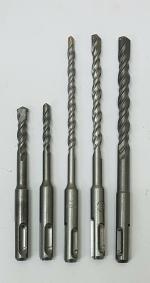 DUMDAAR 5pcs set SDS Rotary Hammer Impact Drill Bit Kit SDS size 6x110mm ,8x110mm , 6x160mm , 8x160mm ,10x160mm