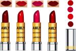 OUR BEAUTY Multicolor  Long Stay And Soft Matte Lipstick Set 29Aug57, 12.8 G (Set Of 4)