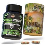 The Yoga Man Lab Stomach Cleanser Intestine Cleanser Capsule Natural Colon Detox Probiotic Formula With Flaxseed, Aloevera Psyllium Husk & MCT Oil To Relieve Constipation Gut Health & Weight