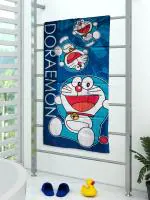 Doraemon Printed Kids Cotton Bath Towel 350 GSM 60x120 cm