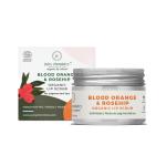 Juicy Chemistry Blood Orange & Rosehip Organic Lip Scrub - For Pigmented Lips -10gm/0.35oz
