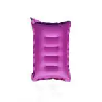 SHIVAM CART Soft Cotton Travelling Air Pillow, Compact and Lightweight Pillow, Easy to Carry, Neck Support headrest Pillow During Travelling in Bus, Train,Flight (Pack of 1 Multi Color).