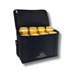 Outer Woods Insulated 8 Can Cooler Bag | Fits 8 x 500ml Beer Cans | Keep Drinks Cool for up to 10 Hours | Ideal for Carrying Beer, Soda, Juice, Milk and Water
