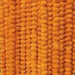 Special You Artificial Marigold Flowers for Decoration Long Marigold Garlands for Decoration Toran Indian genda phool for Wedding & Festival || 5 Feet Long ||Orange || 5 Strings