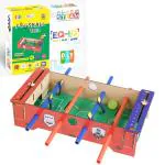 Eqiq Think Labs Mini Football Table Soccer Game STEM Educational Fun Toys for Kids
