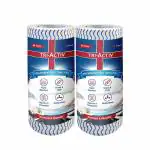 Tri-Activ Non-Woven Reusable Kitchen Towel Roll I Blue I Pack of 2 I 80 Pulls per Roll, 160 Sheets
