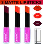 OUR BEAUTY Multicolor Soft And Smooth Touch Velvet Matte Lip Color Combo 79 (Pack Of 3)