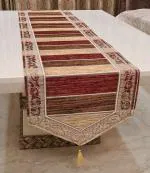 Groki Maroon 183 cm Table Runner (Cotton)