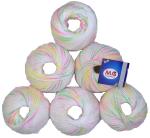 Simi Enterprise Acrylic Wool M2 Baby Soft Wool Ball Hand Knitting Wool, Art Craft Soft Fingering Crochet Hook Yarn, Needle Knitting Yarn Thread Dyed Q (Pack Of 8)