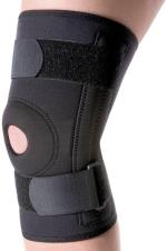 GLS Brown Fabric Neoprene Ankle Support
