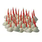 Agnirva Round Cotton Wicks For Diya Batti Phool Batti Rui Batti Bhagwa Tip Batti For Aarti Puja (Pack of 1000 Wicks)