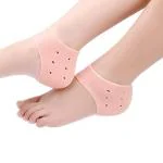 UOMOS Foot Anti Crack Silicone Gel Heel Pad Cream Foot Care Socks For Both Men & Women (Pack Of 1)