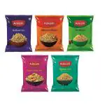 Aakash Namkeen Special Sev, Bhujia And Mixture Combo 150g Each (Pack Of 5)