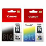 Canon Ink Cartridge Black and Colour (PG-810 & CL-811)