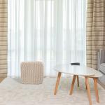 SOFTLAND Cube Cable Pouf Cube Beige Ivory