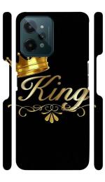 YAPZONE King | Designer Printed Hard Back Cover for Realme C31 Premium & Attractive Case for Your Smartphone