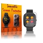 FCS Ultrathin Edge to Edge Flexible Watch Screen Protector For ColorFit Qube O2 (Pack of 2 )