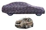 Auto Hub Car Cover Compatible with Chevrolet Beat with Triple Stitched, Water Resistant Car Body Cover, Jungle Print