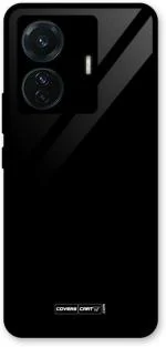 Aviaaz Vivo T1 Pro Luxury Glass Black Back Cover