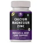 UPGEVIT calcium, Magnesium, Zinc with Vitamin D3 & B12 for men and women, Ideal for bone health, sports recovery and joint support - 90 Veg Tablets