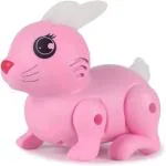 KTRS ENTERPRISE Jumping Hopping Funny Rabbit Toy with Luminous Effect Cute Bunny Rabbit Toy with Flashing Lights & Music, Best Gift for Children, Toddlers, Boys, Girls Boys, Age 3+ Years