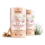 Nat Habit Raw Haldi Kusha Baby Powder, Chemical Free & Rashfree Soft Protection, 0-5 Yrs (Pack of 2) 150 gm Each