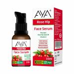 AYA Rosehip Face Serum (10 ml) | Skin Repair, Hydration, Brightening and Nourishment | No Paraben, No Silicone, No Mineral Oil, 100% Vegan