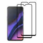 Kite Digital OnePlus 7 (Black) Tempered Glass Screen Protector with Edge to Edge Coverage and Easy Installation Kit (Pack of 2)