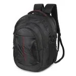 Red Lemon 38 L Casual Waterproof Backpack for Men with Rain Cover USB Anti Theft Travel -(Black)