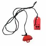MAPACHE Treadmill Safety Key(Half),Universal Treadmill Magnet Security Lock | Fitness Replacement Kit for All Treadmill- Red