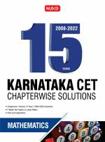15 years Karnataka CET Chapterwise Solutions Mathematics_MTG Editorial Board_Paperback_184