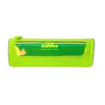 Smily Kiddos Yellow Polyvinyl Chloride Zipper Pencil Pouch