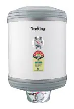 Jonking Stainless Steel Electric Water Heater Geyser with Temperature Control and Master Reset 15 L (White, Grey)